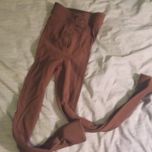 American apparel riding pant, camel, XS